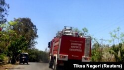 Spasilačke ekipe na putu ka mestu nesreće