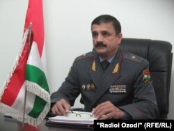 Генерал Анвар Тағоймуродов, сардори Раёсати корҳои дохилии Хатлон