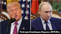 АКШ президенти Дональд Трамп, Орусиянын лидери Владимир Путин