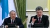 Нурсултан Назарбаев жана Петро Порошенко. Киев, 22-декабрь, 2014-жыл