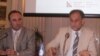Bivši potpredsjednik Vlade Damir Polančecc i predsjednik Uprave Podravke Darko Marinac na konferenciji za novinare u listopadu 2009.. Foto: Enis Zebić