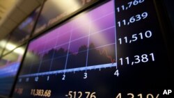 Бейшембиде АКШдагы фондулук биржаларда көрсөткүч кескин төмөндөп кеткен, 4-август, 2011