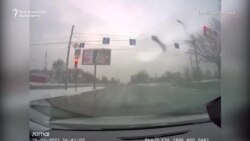 Car Barely Dodges Attack In Kharkiv
