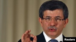 Министр иностранных дел Турции Ахмет Давутоглу