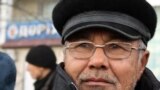 Один из протестующих на площади в Актау, уволенный нефтяник по имени Галым. Актау, 21 декабря 2011 года.