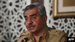 د پوځ د عامه اړيکو ادارې (ای اېس پي ار) د اپرېل پر ۲۳مه نېټه په بیان کې ويلي چې وسله والو د اپرېل پر ۲۲مه له پولې بلې غاړې څخه د شمالي وزيرستان غلام خان ديوګر سيمه کې پر امنيتی ځواکونو ډزې وکړې. (انځور: ارشیف)