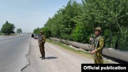  Տաջիկստանի և Ղրղըզստանի սահմանի հատվածներից մեկը, արխիվ